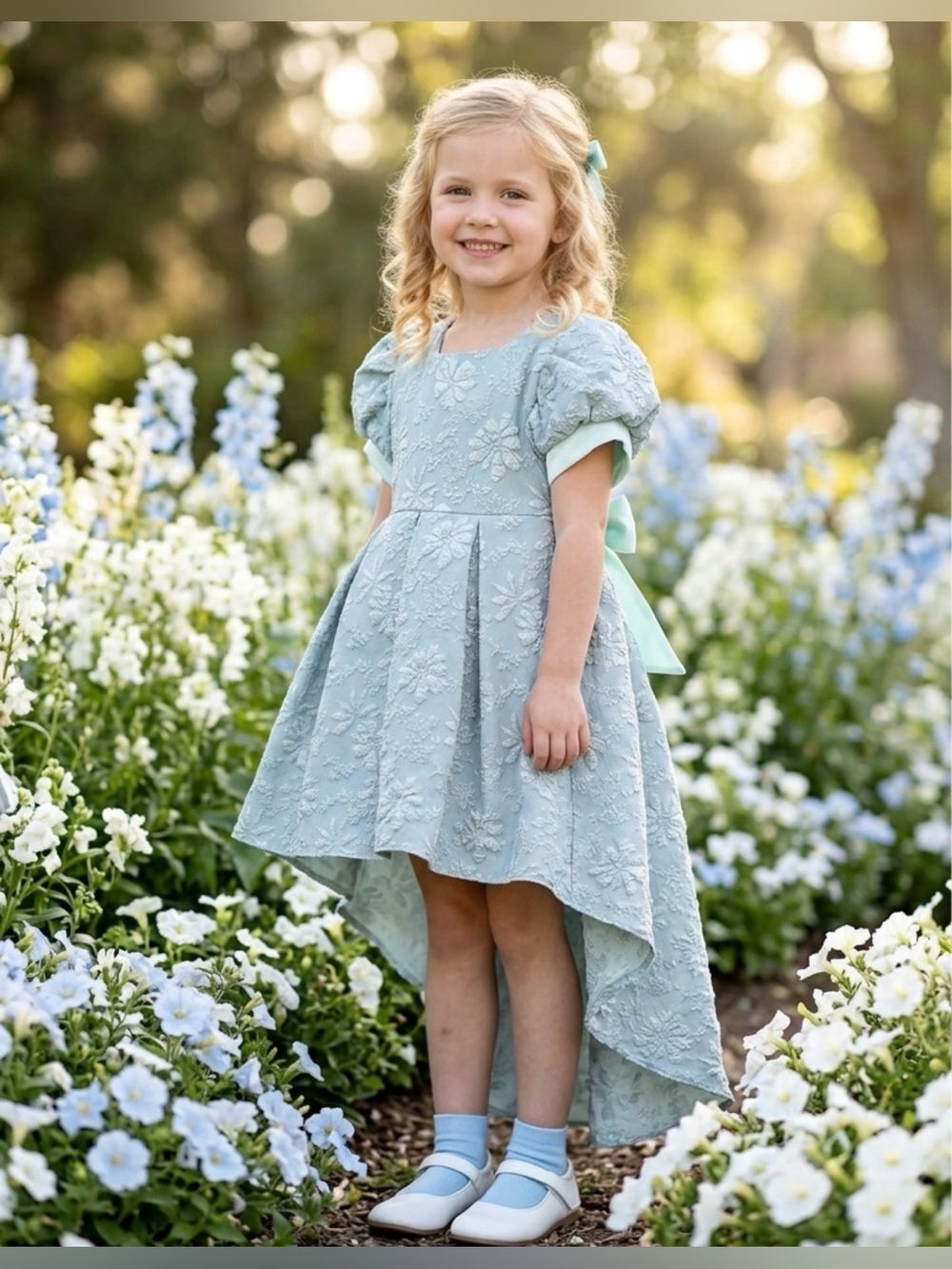 Mint Green Party Dress